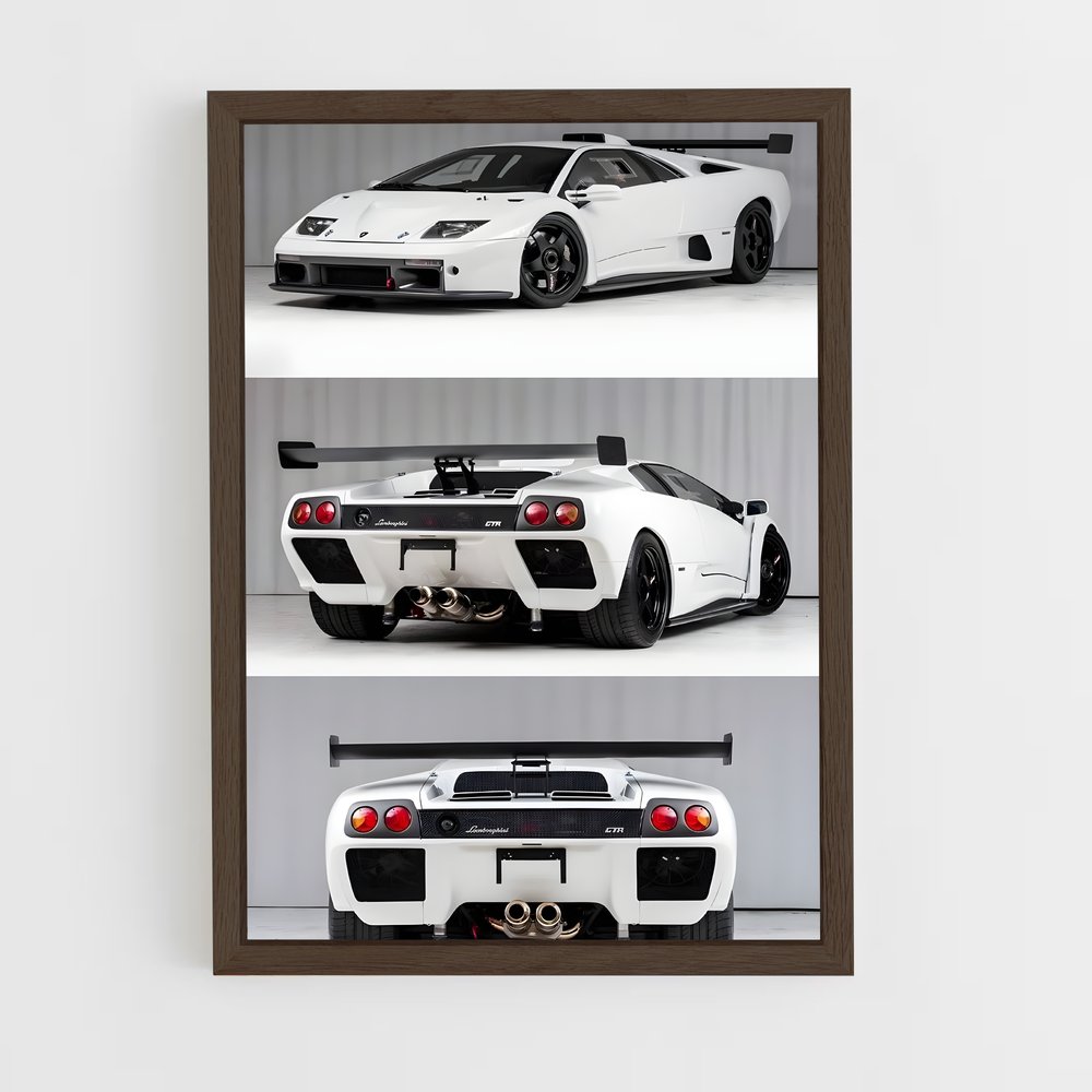 Poster Diablo Stripes – affiche Lamborghini (vue 5)
